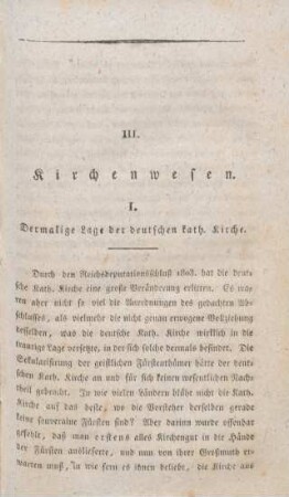 Kirchenwesen
