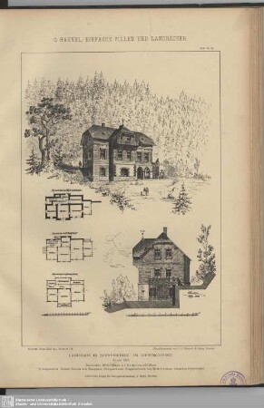 Landhaus in Schreiberhau im Riesengebirge
