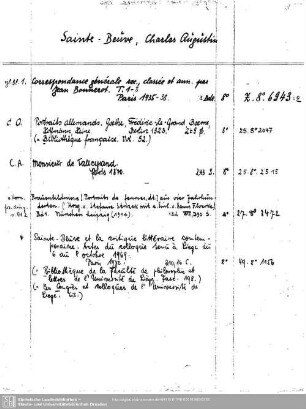 Sainte-Beuve, Charles