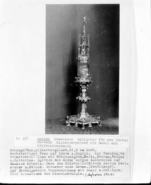 Reliquiar für den Gürtel Mariens