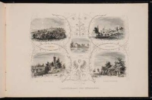 Umgebungen Von Nürnberg. I. Erlenstegen. Mögeldorf. Rosenau. Alte Veste. Schmaussenbuck. - Nürnberg-Erlenstegen; Nürnberg-Mögeldorf; Rosenau, Nürnberg; Alte Veste, Zirndorf; Schmausenbuck, Nürnberg