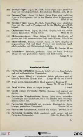 Persische Kunst (Nr. 235-247)