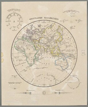 Oestliche Halbkugel [Atlas der neuesten Erdkunde]