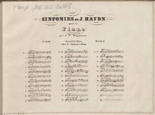 Sinfonies, 29