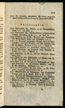 113-119, Philosophie