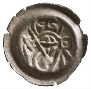 Münze, Matthiaspfennig, 15./16.Jh.