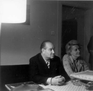 David Oistrach (1908-1974; Geiger) im Interview mit Ingeborg Stiehler, Autorin der Oistrach-Publikation "Begegnungen" (Leipzig 1989), anläßlich des Eröffnungskonzertes der 16. Berliner Festtage mit dem Berliner Sinfonieorchester, 29./30.09.1972