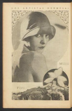 Dos artistas hermosas - [Fotografías] : [Retratos de] Madeline Hurlock [y] Frederic Norton