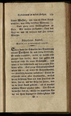 Achtzehntes Kapitel.