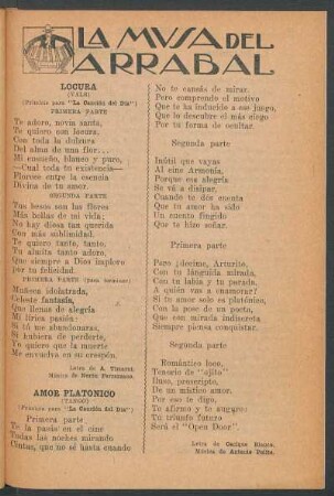 La musa del arrabal