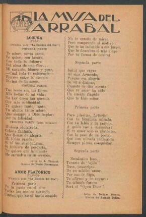 La musa del arrabal