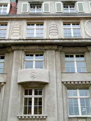Dresden: Ortskrankenkasse Sternplatz Verwaltungsgebäude der AOK