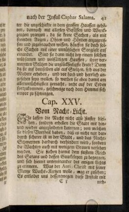 41-50, Cap. XXV - XXVIII