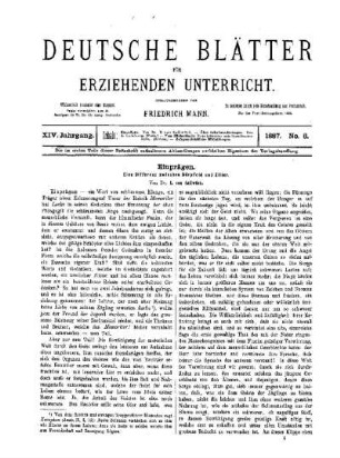 Einprägen : eine Differenz zwischen Dörpfeld und Ziller