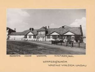 BBC (Brown, Boveri & Cie), WGA, Hanau-Großauheim Umbau Kantine: Straßenseite vor dem Umbau