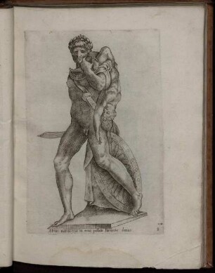 VIII. Alreus marmoreus in nouo palatio Farnesie domus.