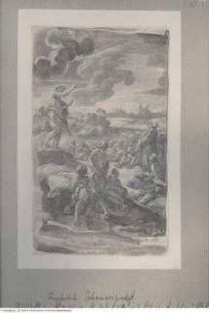 G. P. Oliva: "Prediche dette nel Palazzo Apostolico", Bd. IIJohannes predigt in der Wüste - Titelblatt zu G.P.Oliva "Prediche dette nel Palazzo Apostolico", Bd II