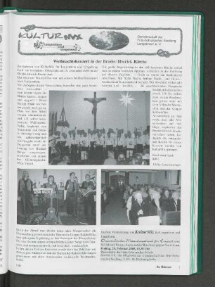 Weihnachtskonzert in der Broder-Hinrick-Kirche
