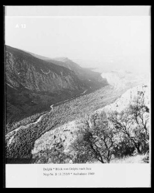 Blick von Delphi nach Itea
