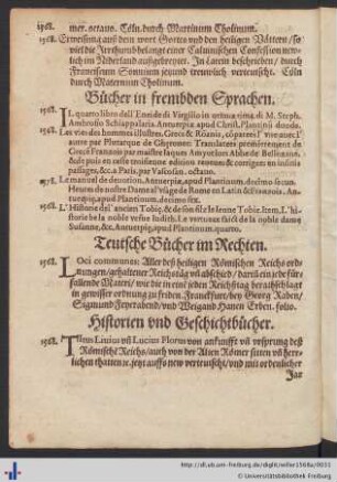 Teutsche Bücher im Rechten.