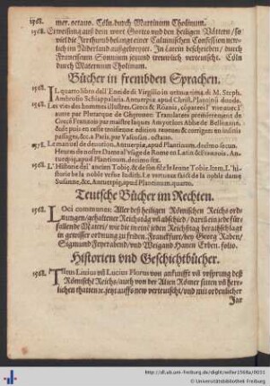 Teutsche Bücher im Rechten.