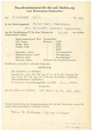 Bailer, Karl