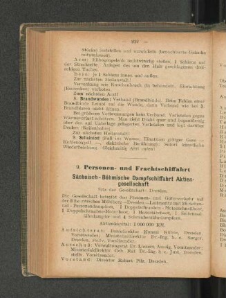 Sächsisch-Böhmische Dampfschiffahrt Aktien-gesellschaft