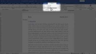 Word-Übung: Kopf- und Fußzeilen