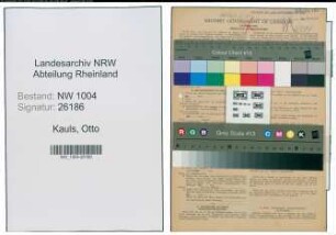 Entnazifizierung Otto Kauls , geb. 28.04.1901 (Kaufm.Angestellter)