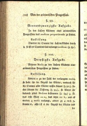 Neunundzwanzigste Aufgabe