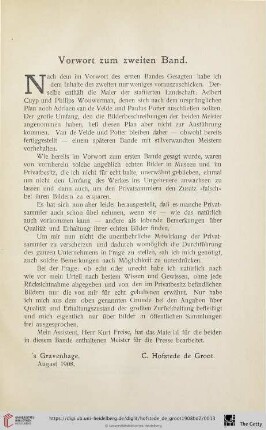 Vorwort zum zweiten Band