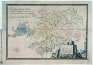 Petrographische Karte des Churfürstenthums Sachsen und der Incorporirten Lande