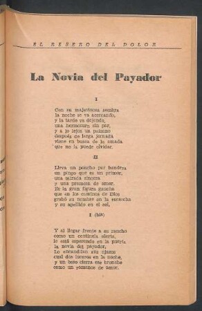 La novia del payador