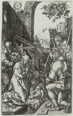 Anbetung des Kindes durch die Hirten