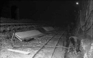 Istein: Arbeiten im Tunnel