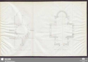 Grundriss durch die Trommel - Grundriss Parterre
