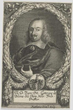Bildnis des Franc. Pet. Gottraw de Bilens