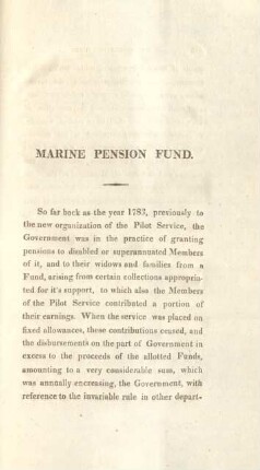 Marine Pension Fund