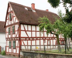 Fachwerkwohnhaus; Altenstadt, Obergasse 26
