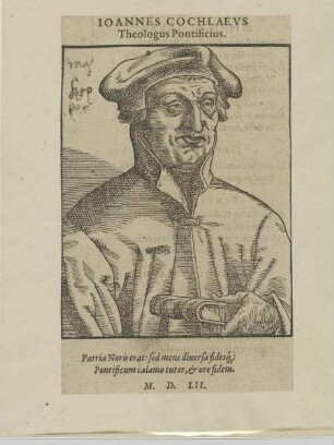 Bildnis des Ioannes Cochlaeus