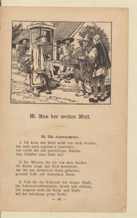 III. Aus der weiten Welt