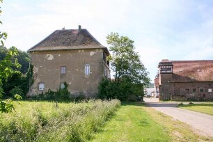 Sachgesamtheit ehemaliges Kloster Marienborn (Hofanlage); Büdingen, Gut Marienborn 1, Gut Marienborn