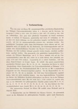 1-2, I. Vormerkung