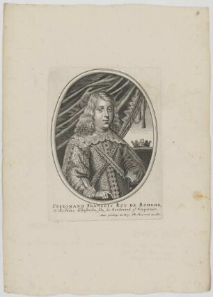 Bildnis des Ferdinand Francois, Erzherzog von Österreich, König von Böhmen und Ungarn
