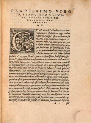 Francisci Duareni in tractatum de pactis lib. Pand. II commentarius