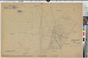 Coesfeld, Stadt und Kirchspiel (Coesfeld), Umlegung Stockum-Gaupel, Schätzungsriß 8 Coesfeld, Kspl. Plbl. 2K