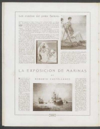 Los cuadros del pintor Sartorio