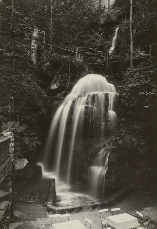 Elbsandsteingebirge. Amselfall bei Rathen