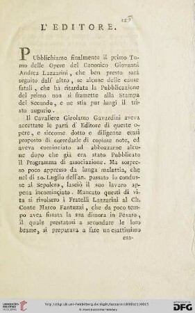 L'Editore
