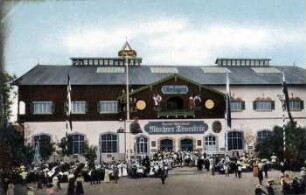 Original-Alpen-Restaurant Oberbayern [Intern. Baufachausstellung mit Sonderausstellungen Leipzig 1913 : Offizielle Postkarte]